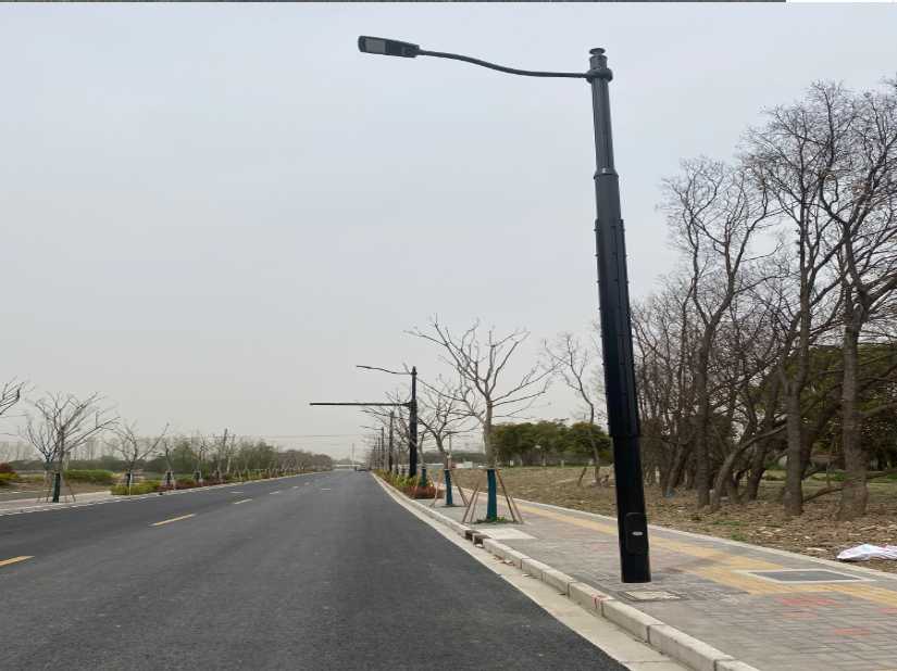 白水县上海综合杆 太阳能路灯工程